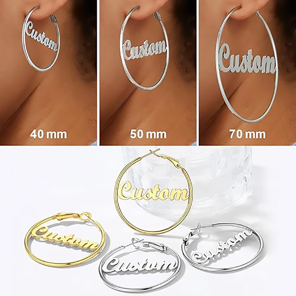 Youshang персонализированные серьги - Фотография_2