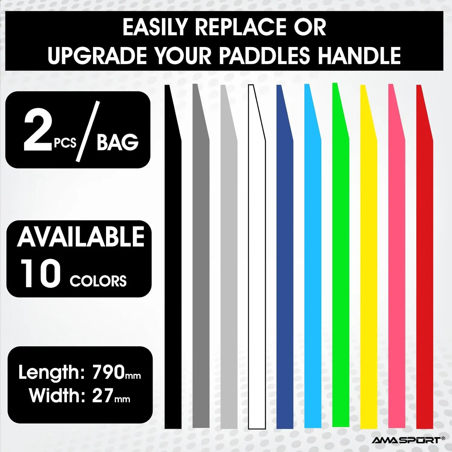 Нескользящая лента для захвата весла pickleball - Фотография_3