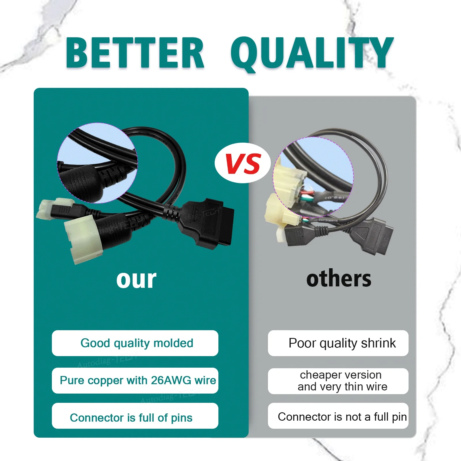 Разъем obd мотоцикла для honda - Фотография_6