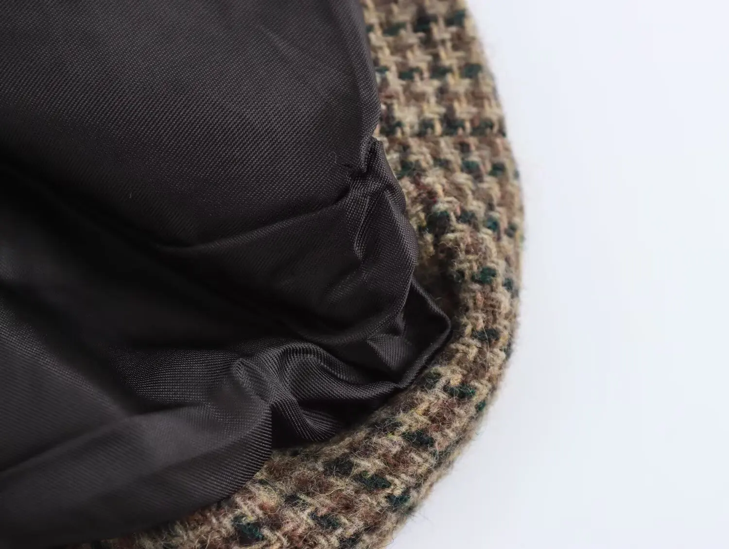 Зимний женский винтажный клетчатый пиджак с пуговицами - Фотография_5