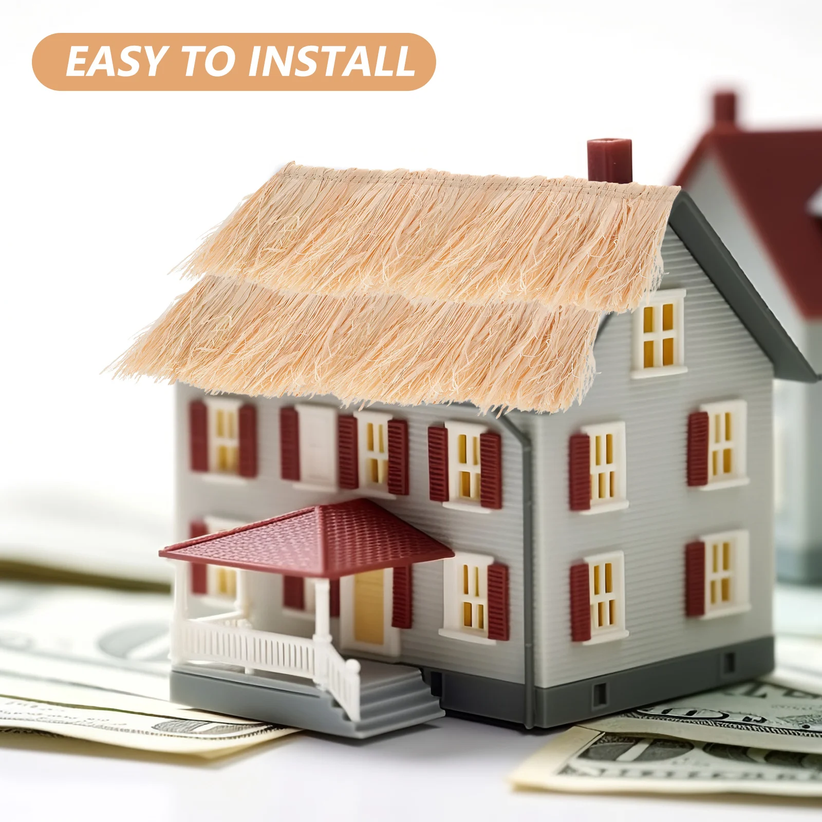 Искусственная соломенная панель на крышу