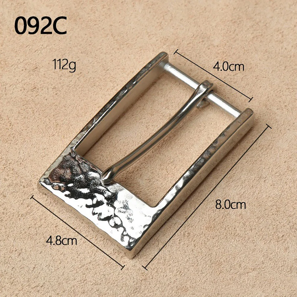 Мужской кожаный ремень шириной 4 см - Фотография_2