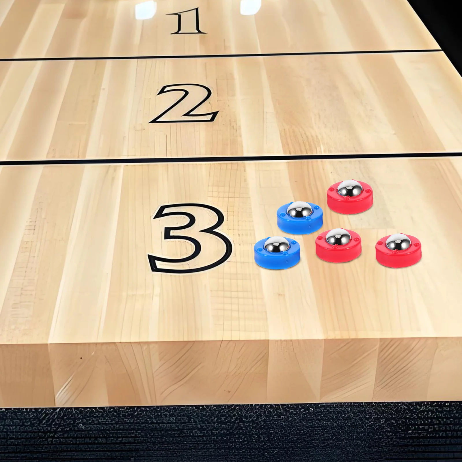 Набор настольных шайб для шафлборда - Фотография_3