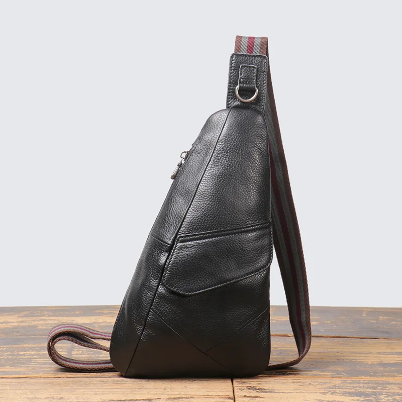 Модная многофункциональная нагрудная сумка для мужчин - Фотография_5