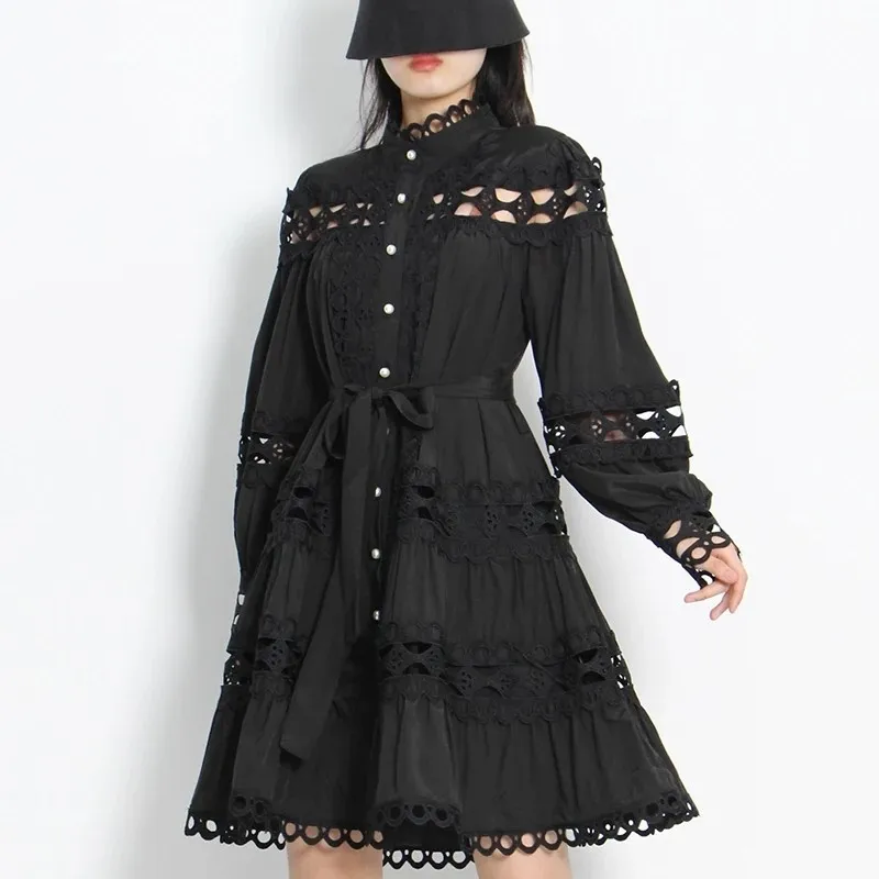 Chicever, однотонные мини-платья для женщин - Фотография_2