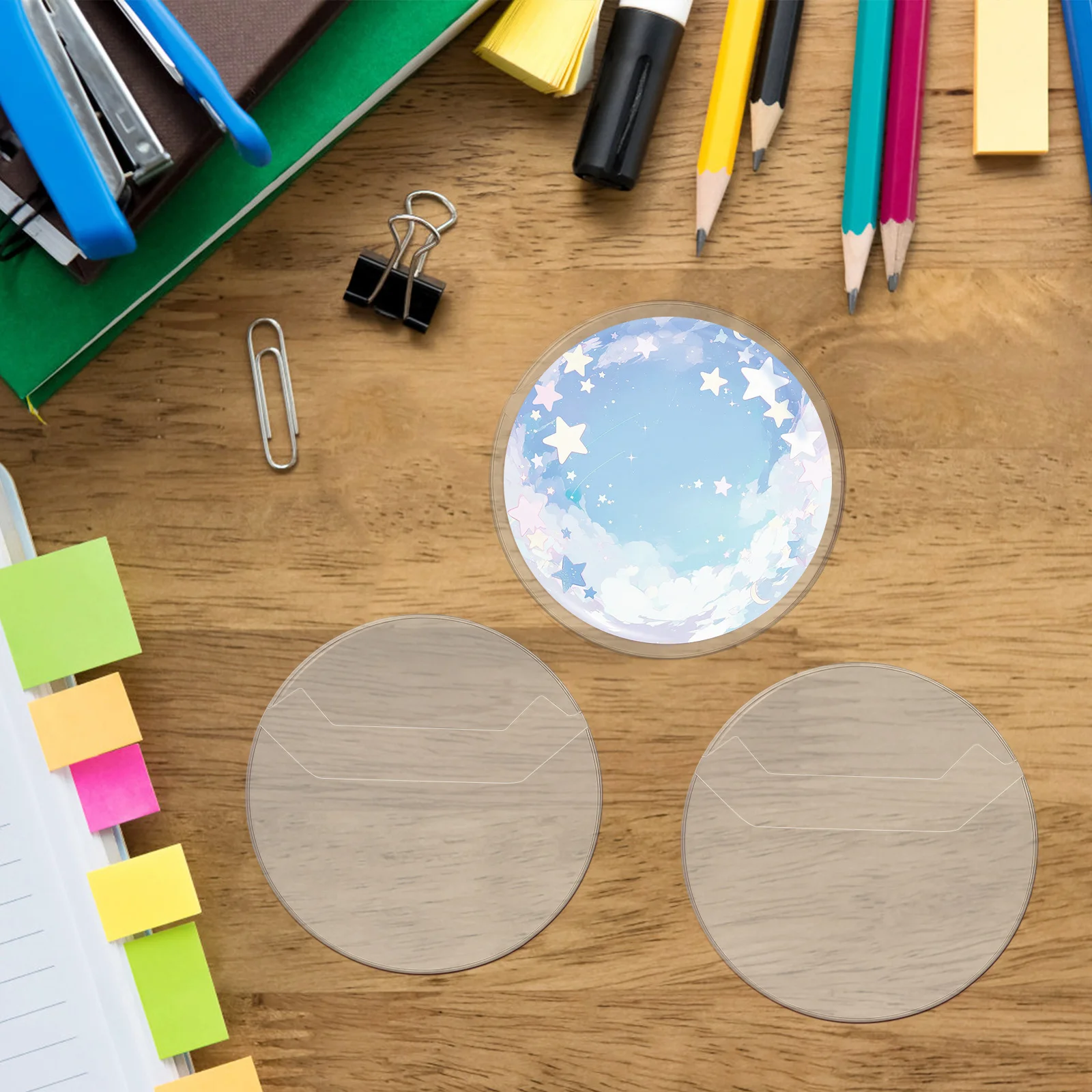 Круглые чехлы для бейджей - Фотография_4