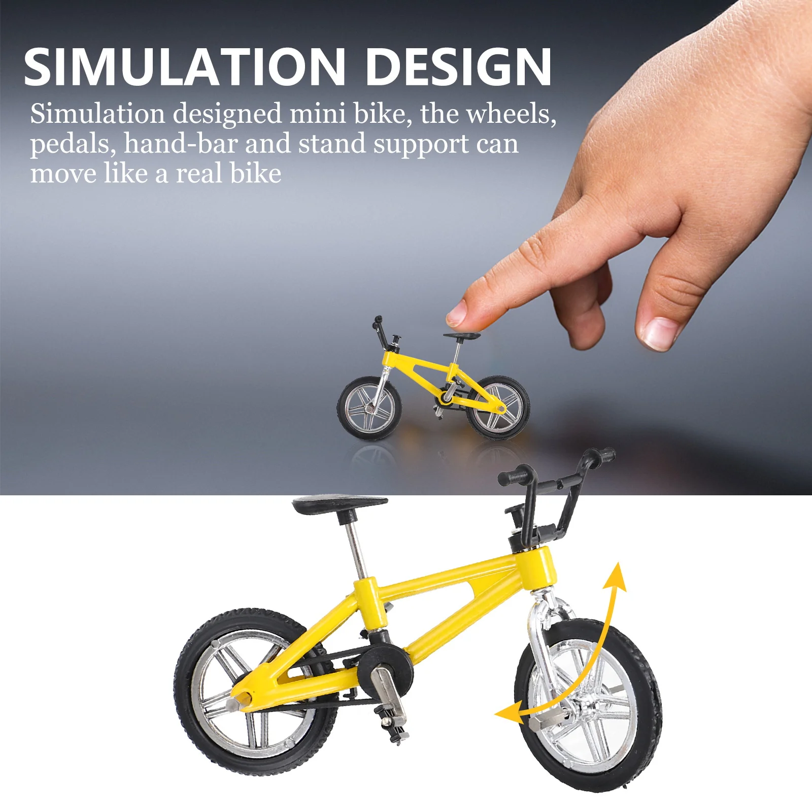 1 комплект, мини-велосипед из сплава - Фотография_4