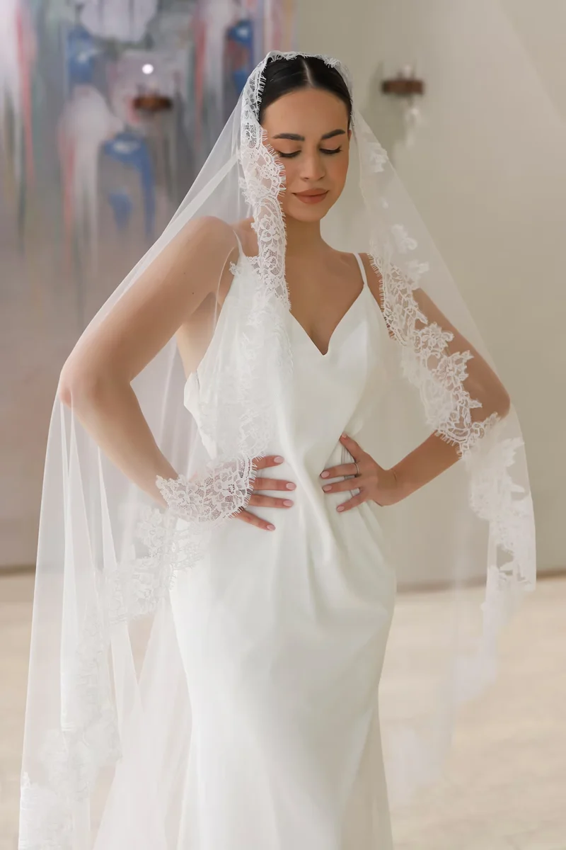 Кружевная фата mantilla - Фотография_4