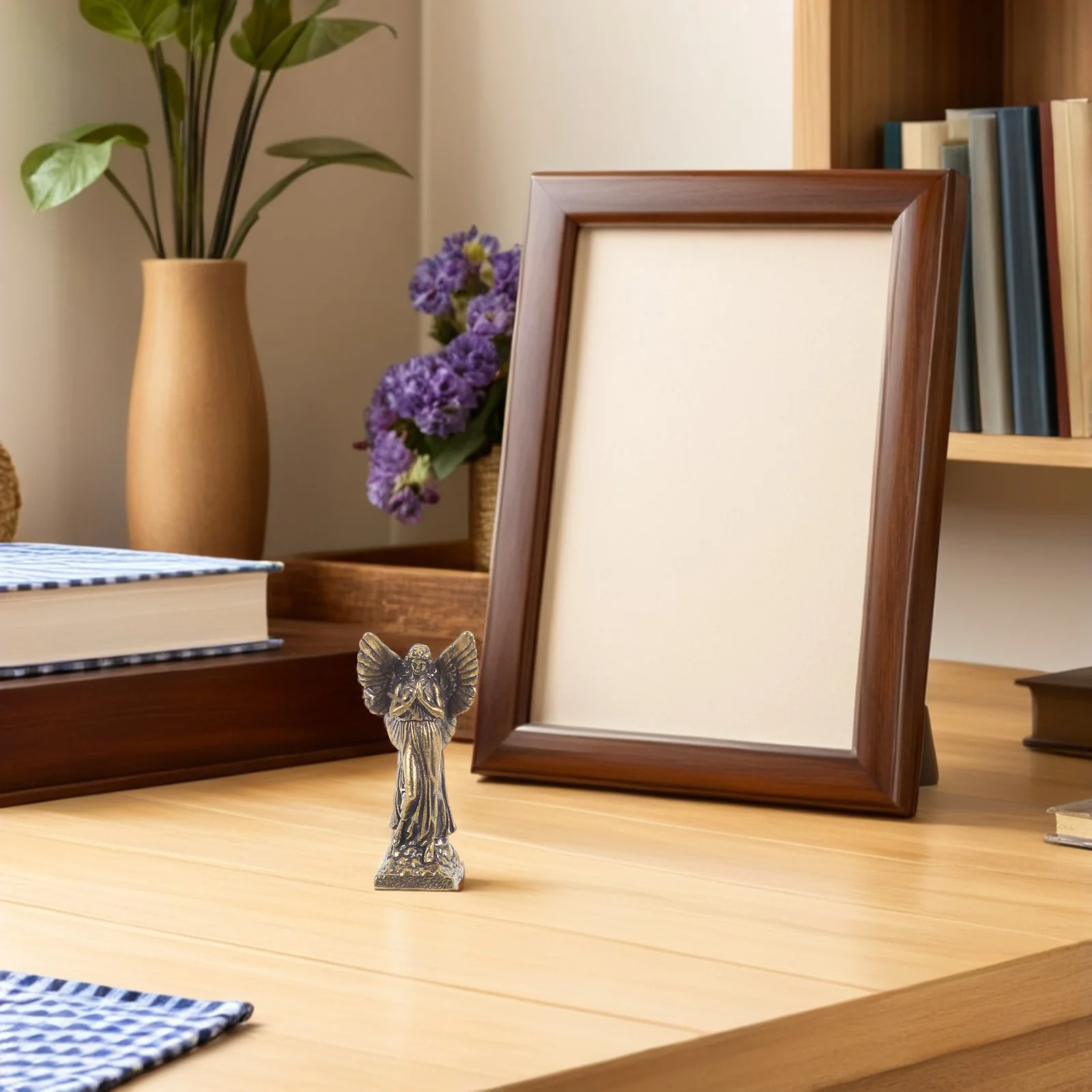 Медная скульптура ангел латунная - Фотография_2