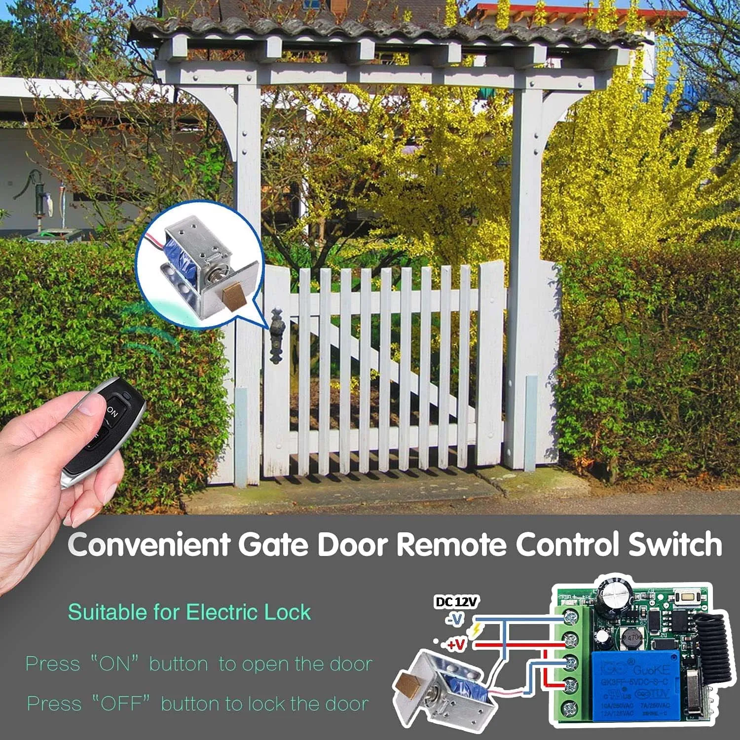 Qiachip 433 мгц беспроводной пульт - Фотография_3