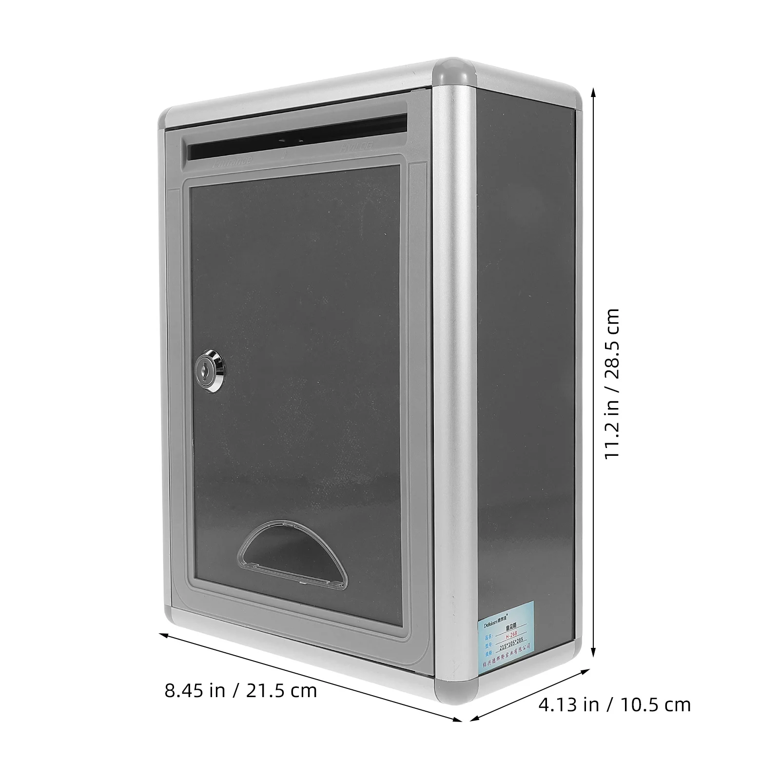 1 комплект, настенный почтовый ящик с замком - Фотография_3