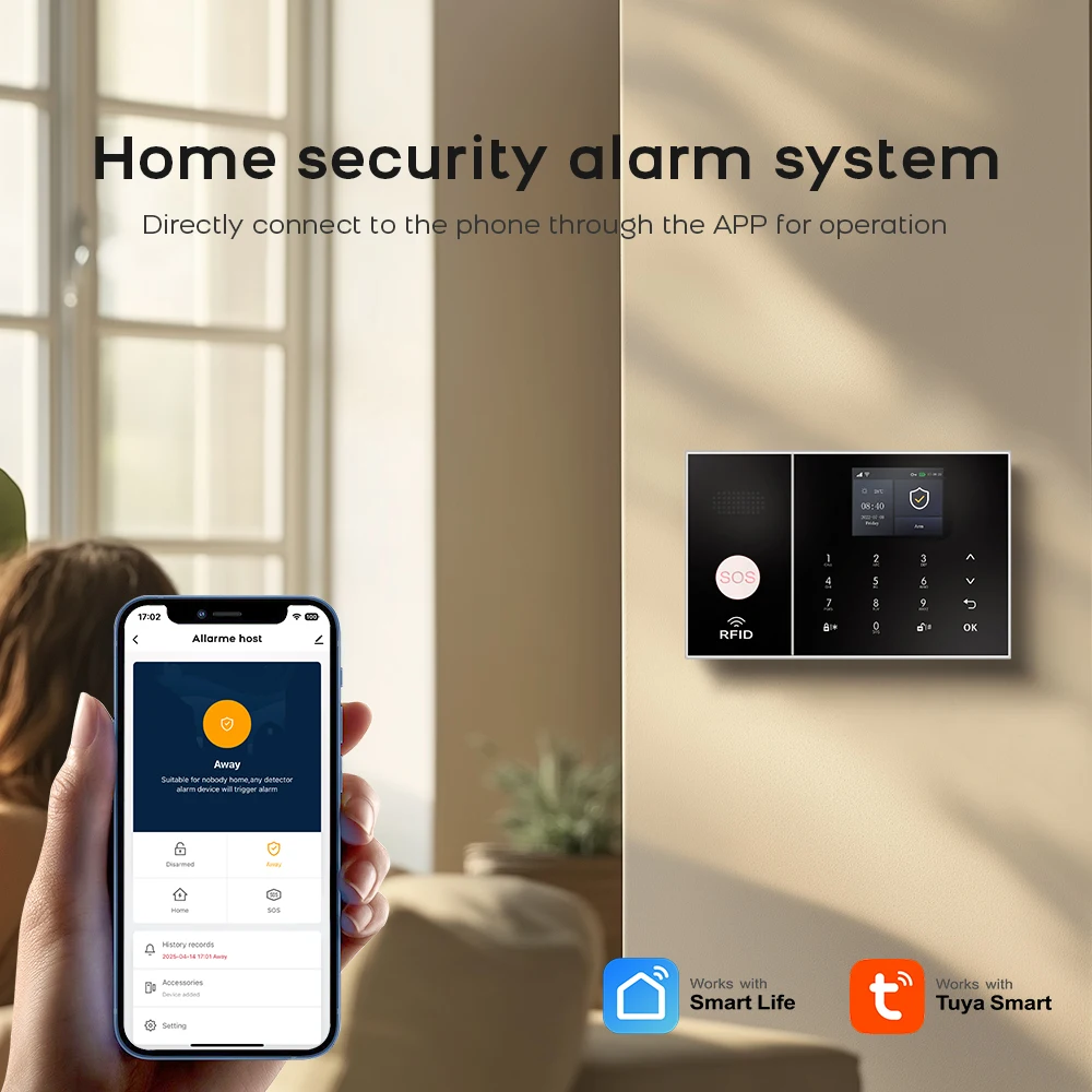 Pgst wifi 2g gsm tuya smart life - Фотография_2