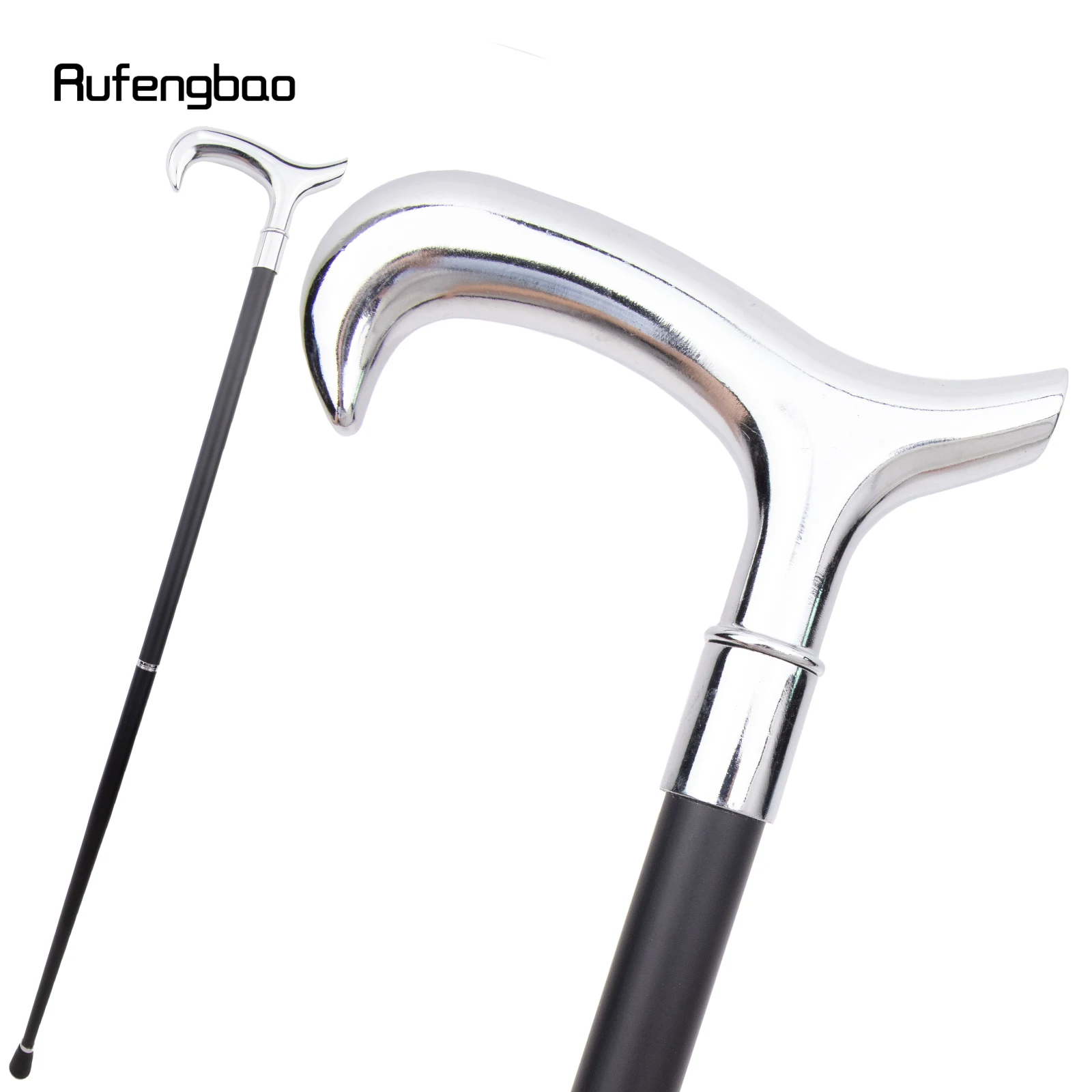 Белая т-образная модная джентльменская трость