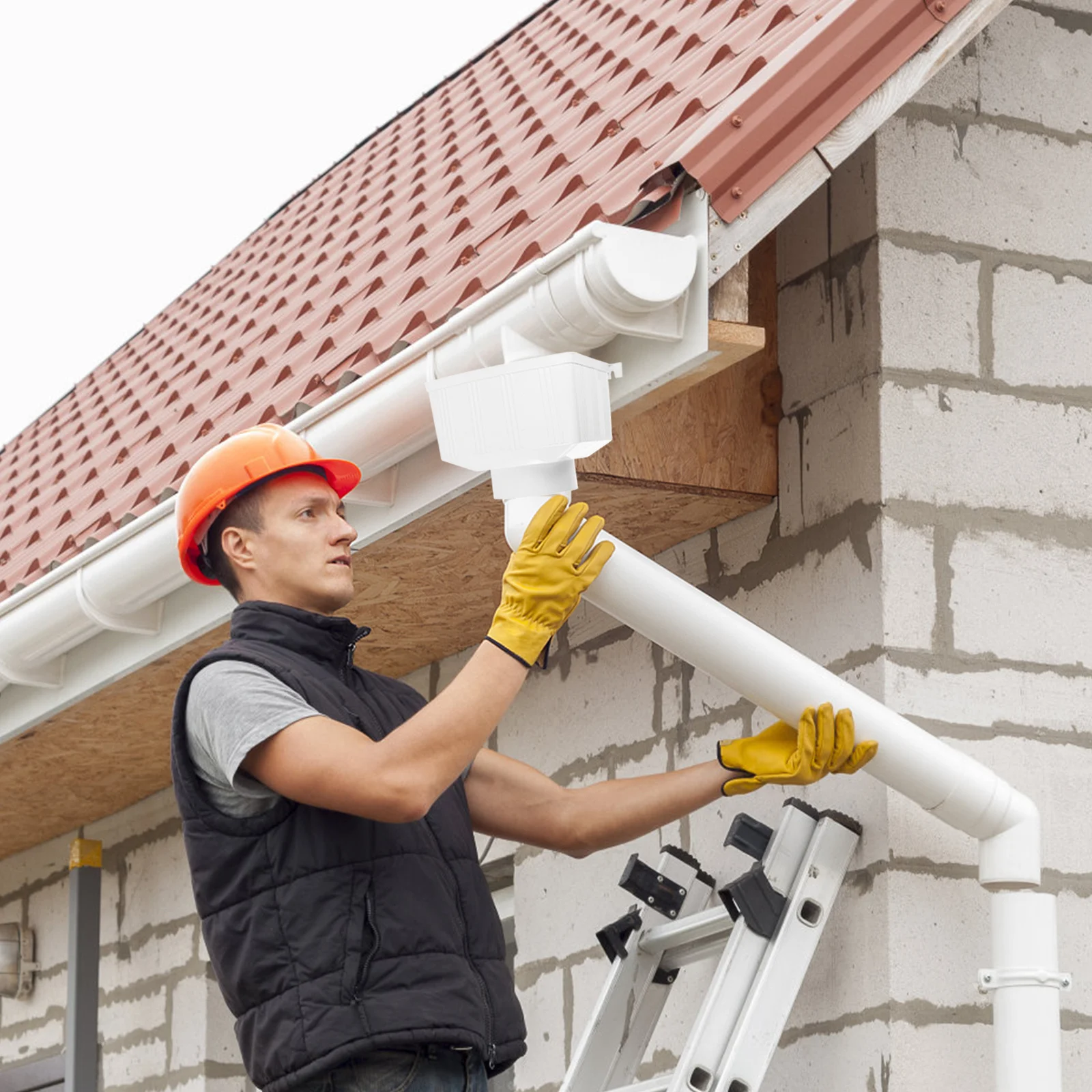 Прямоугольная водосточная труба - Фотография_4