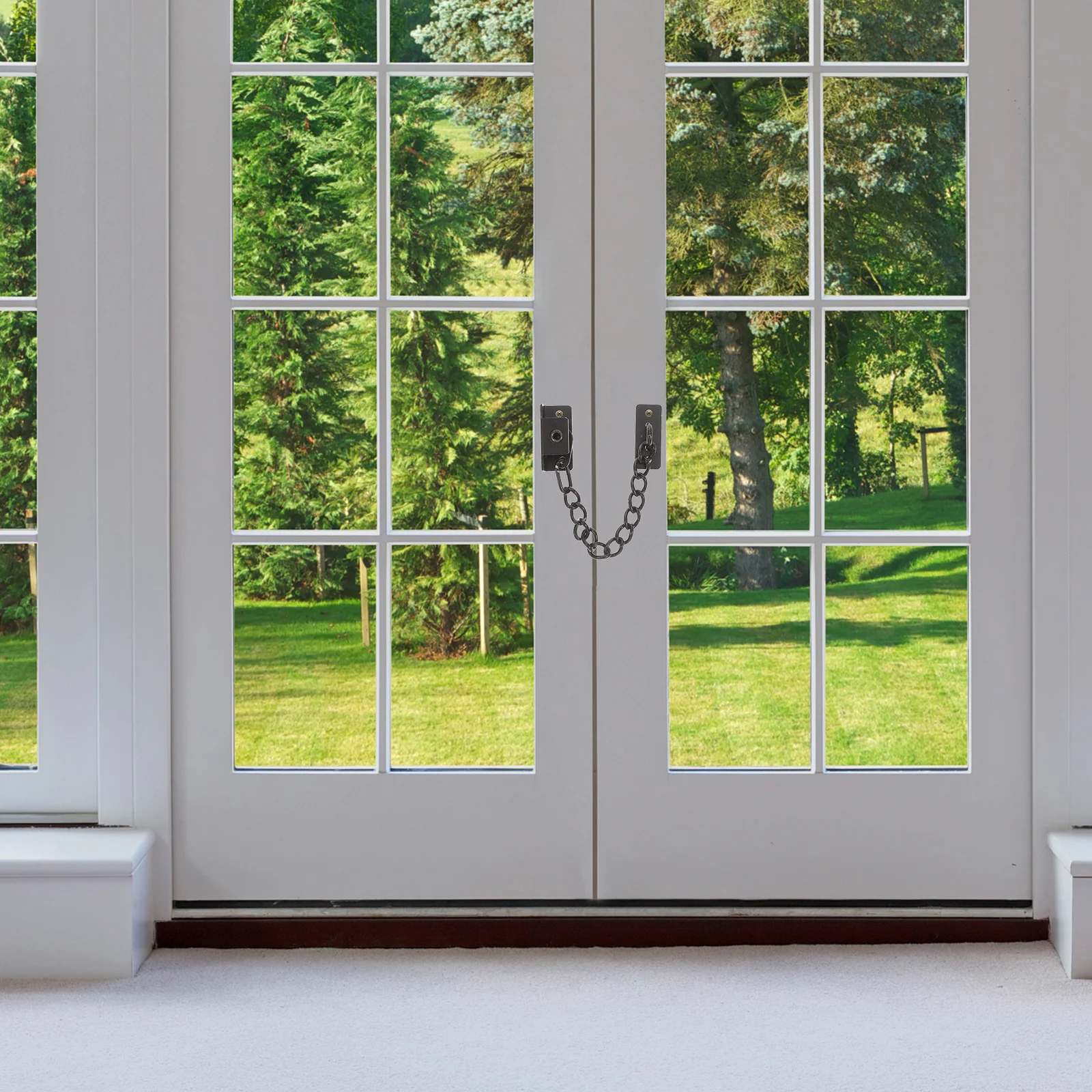 Оконный замок, защитная цепь из нержавеющей стали