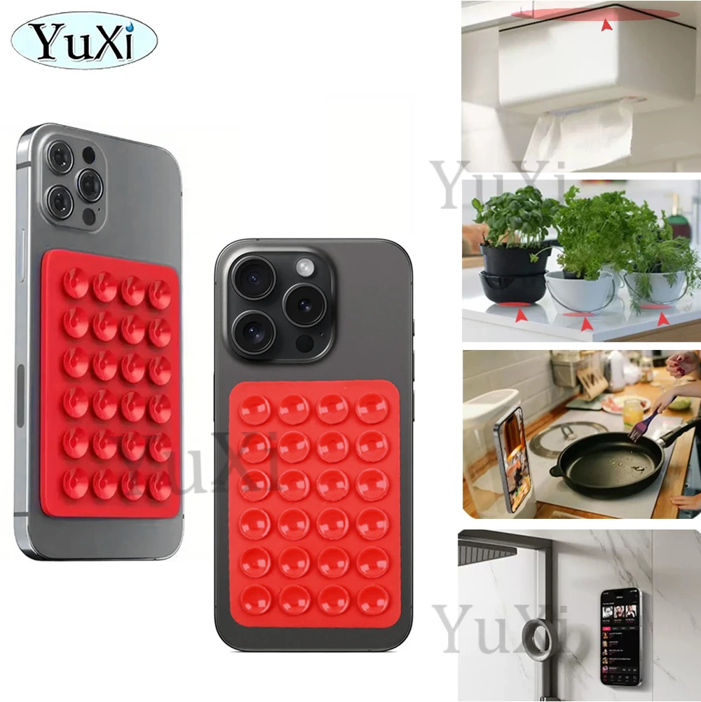 Силиконовый держатель для телефона на присоске - Фотография_2