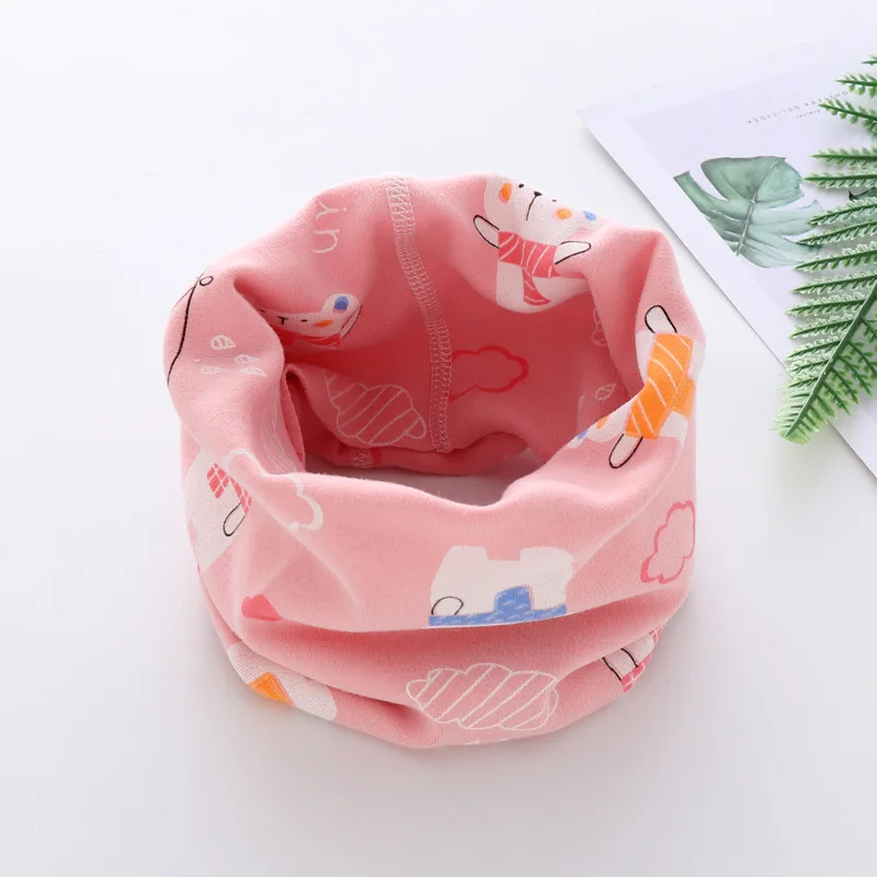 Зимний детский теплый шейный шарф для детей - Фотография_5