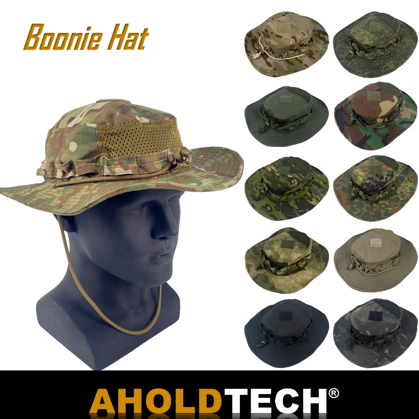 Aholdtech тактическая шляпа boonie