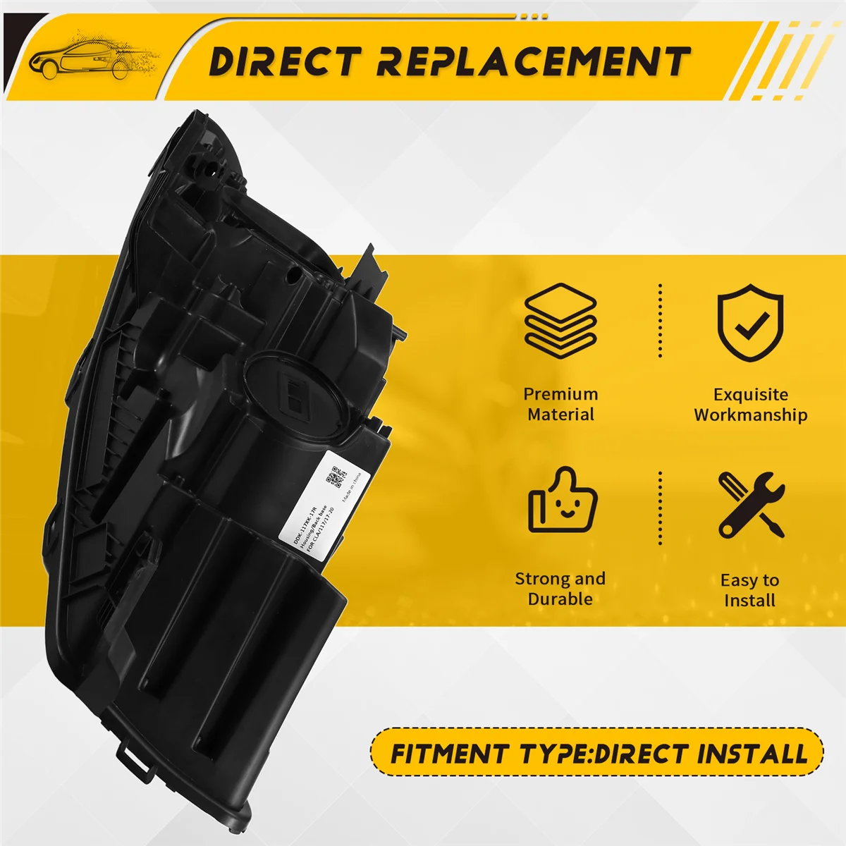 Основание передней фары высшего