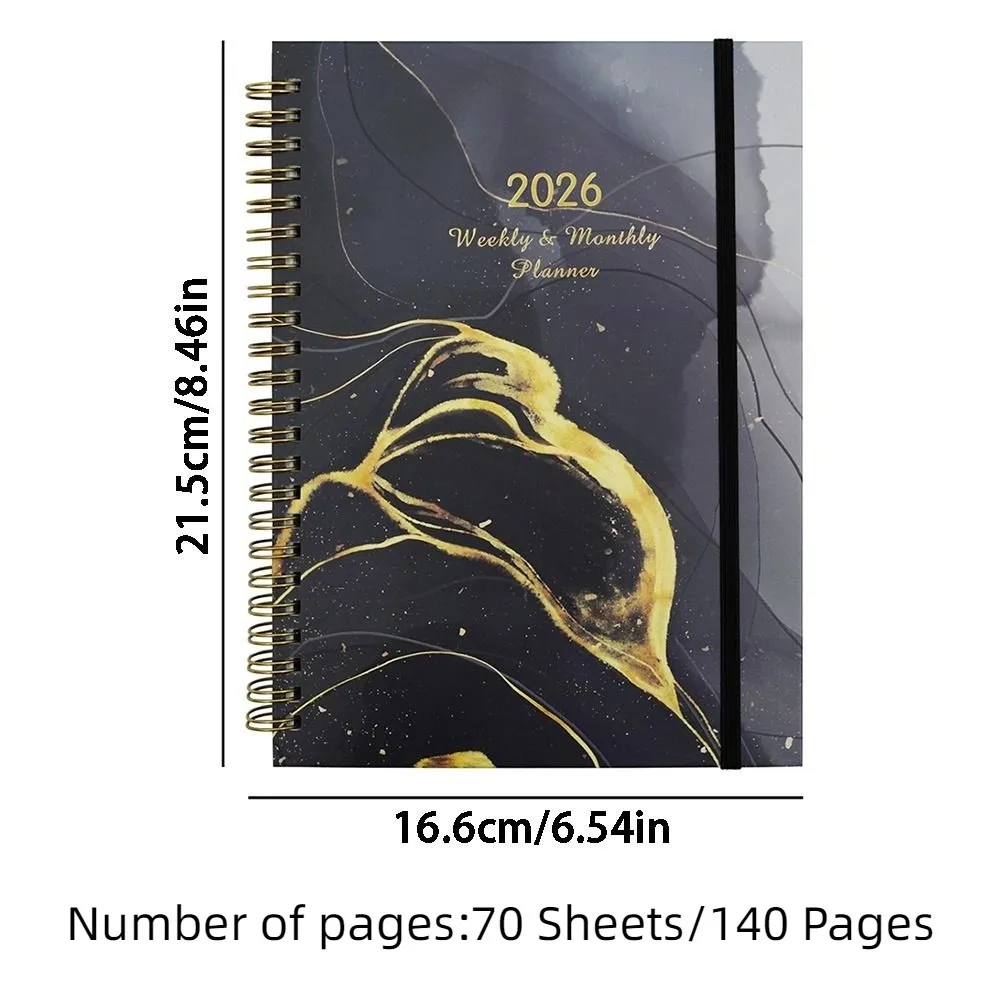 Английский блокнот-планировщик расписания 2026 - Фотография_6