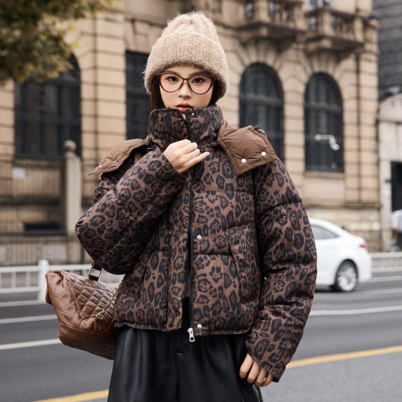 Короткая хлопковая куртка в американском стиле ретро - Фотография_5