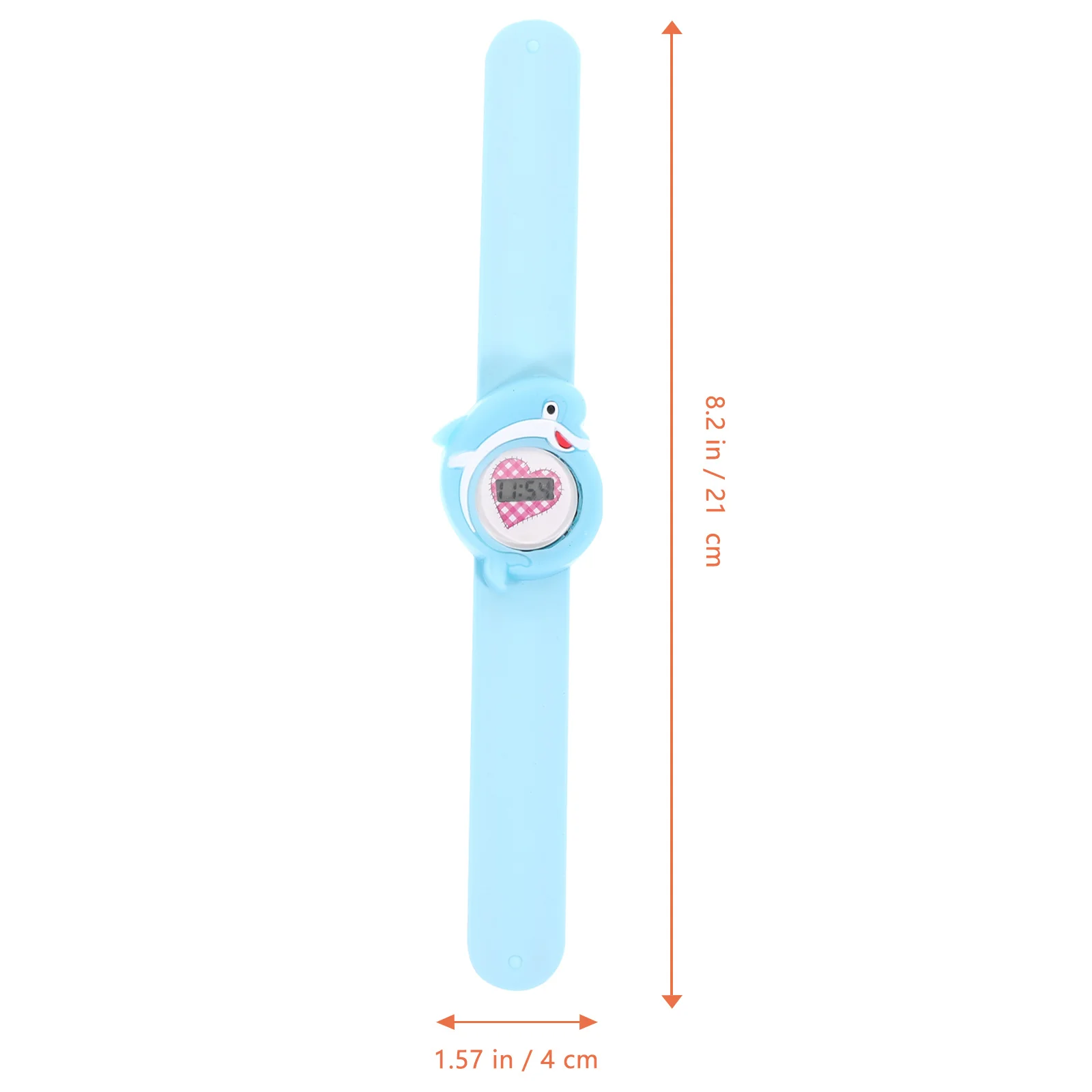 Детские силиконовые часы с мультяшным узором - Фотография_2