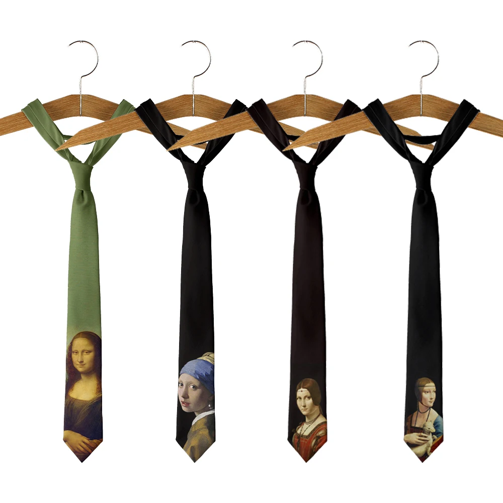 Галстук мона лиза для мужчин и женщин - Фотография_3