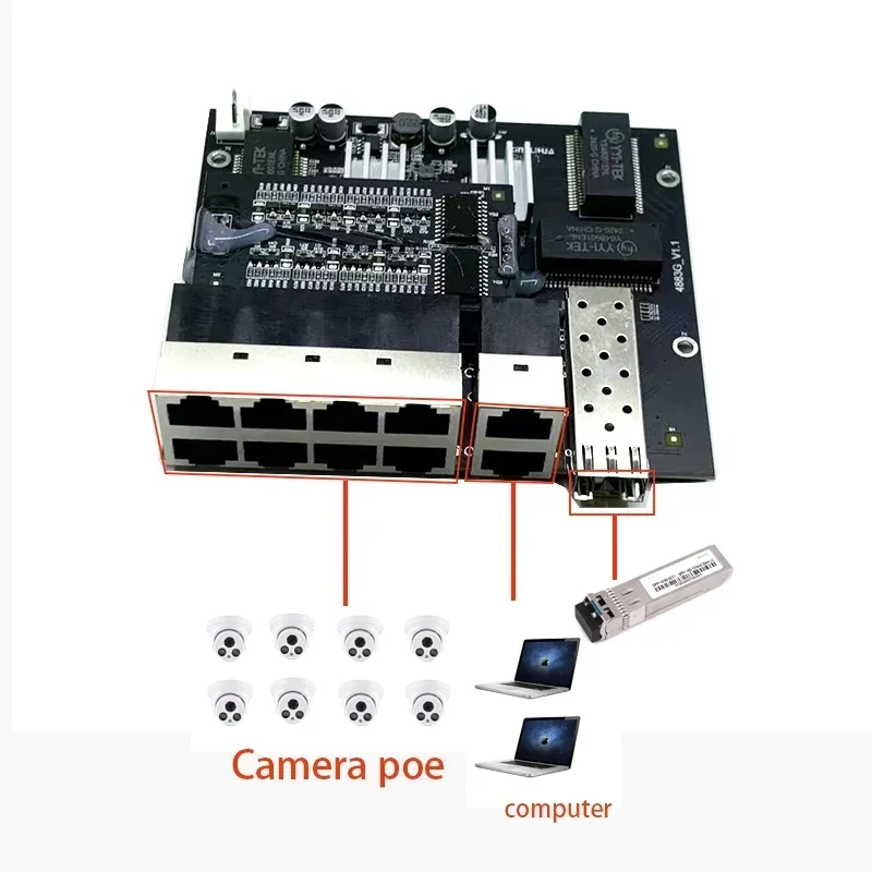 М 8 портов 802.3at/af poe in/out - Фотография_2