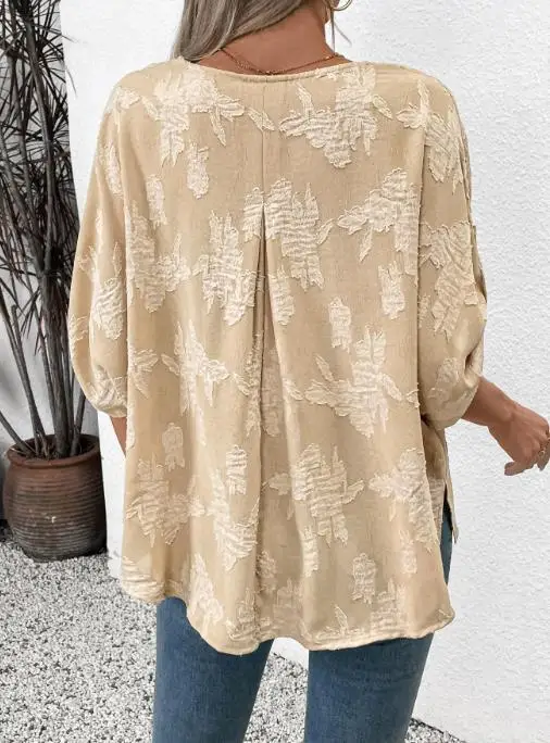 Кружевной жаккардовый топ - Фотография_2