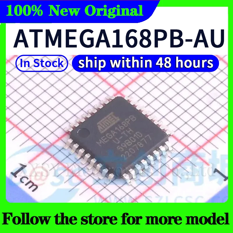 Atmega168pa-au atmega168pb-au atmega168a-au - Фотография_3