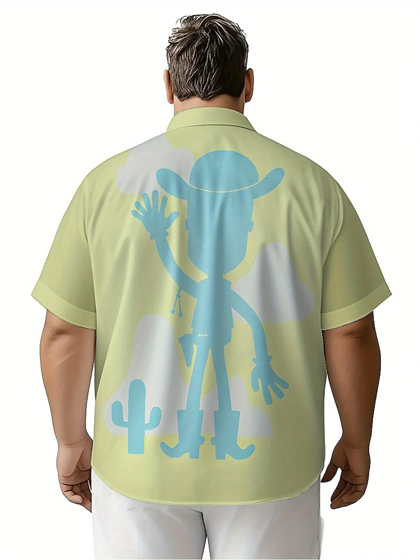 Мужские гавайские рубашки больших размеров - Фотография_3