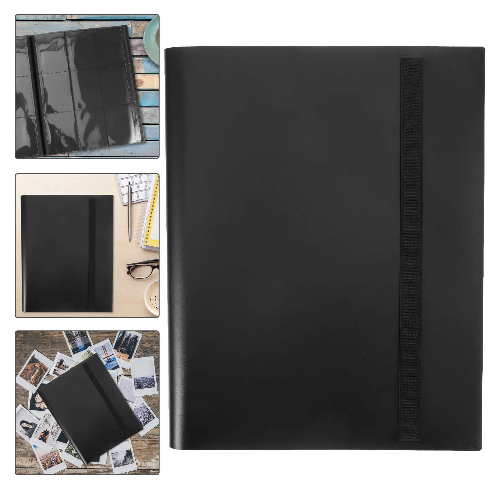 Черный 9-сеточный полипропиленовый переплет для монет - Фотография_4