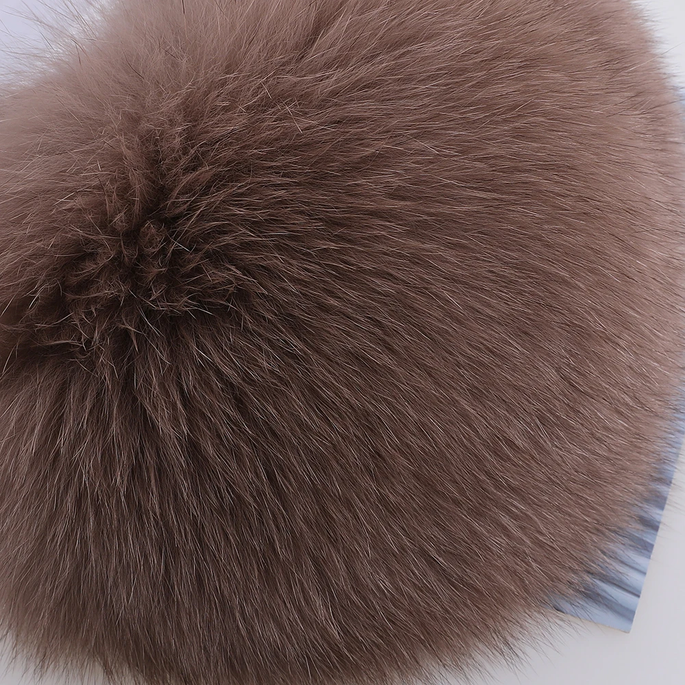 Женские зимние наушники из 100% натурального лисьего меха - Фотография_5