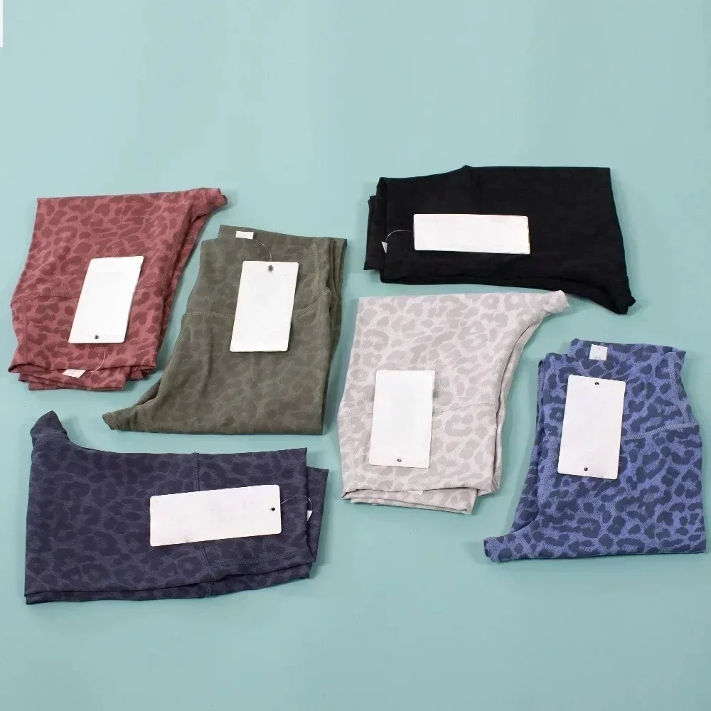 Леггинсы для йоги с леопардовым принтом - Фотография_2