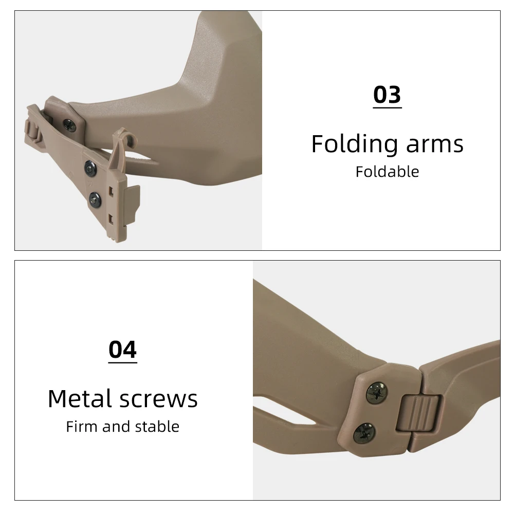 Booiu складная тактическая маска для лица - Фотография_4