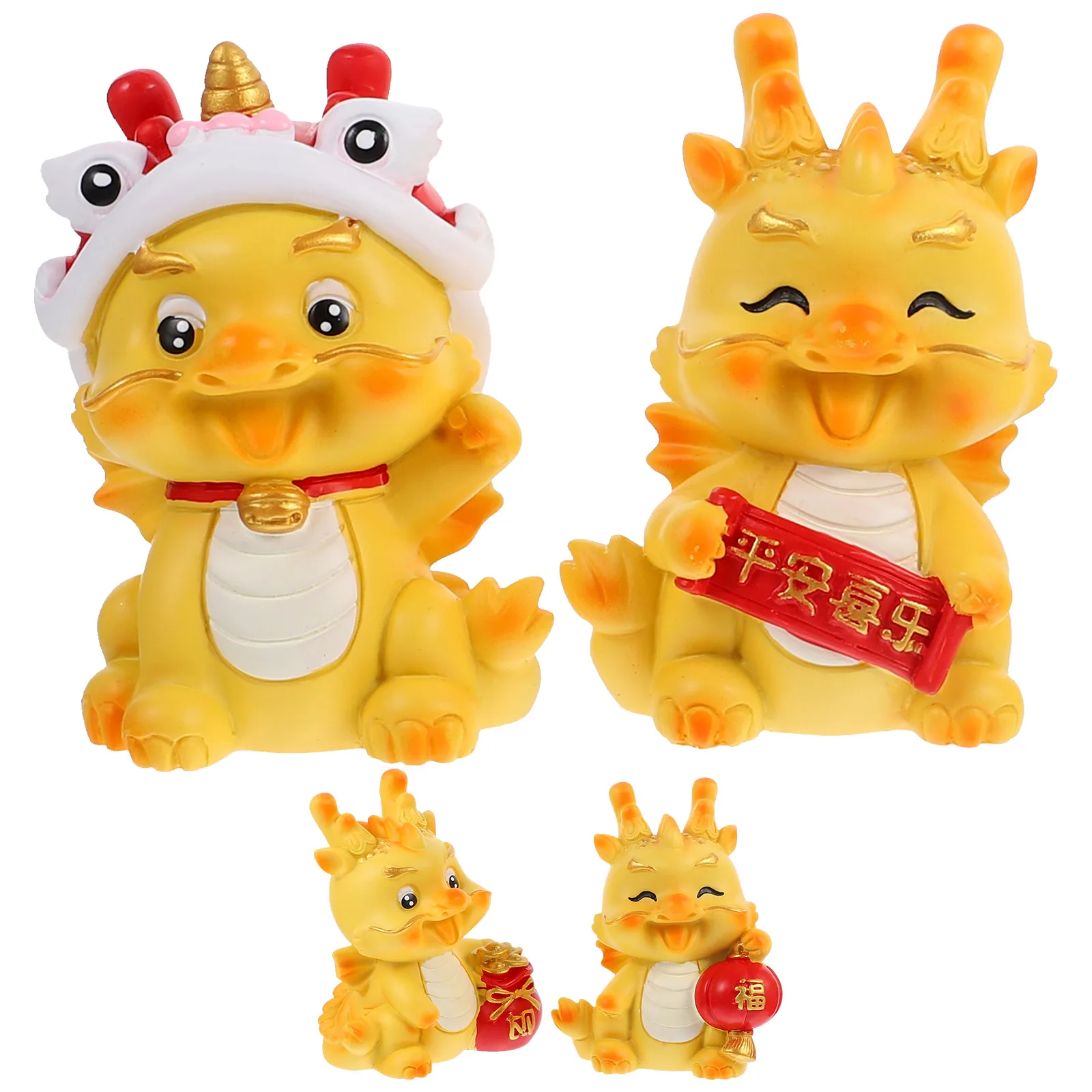 Мини-фигурки драконов из смолы - Фотография_6