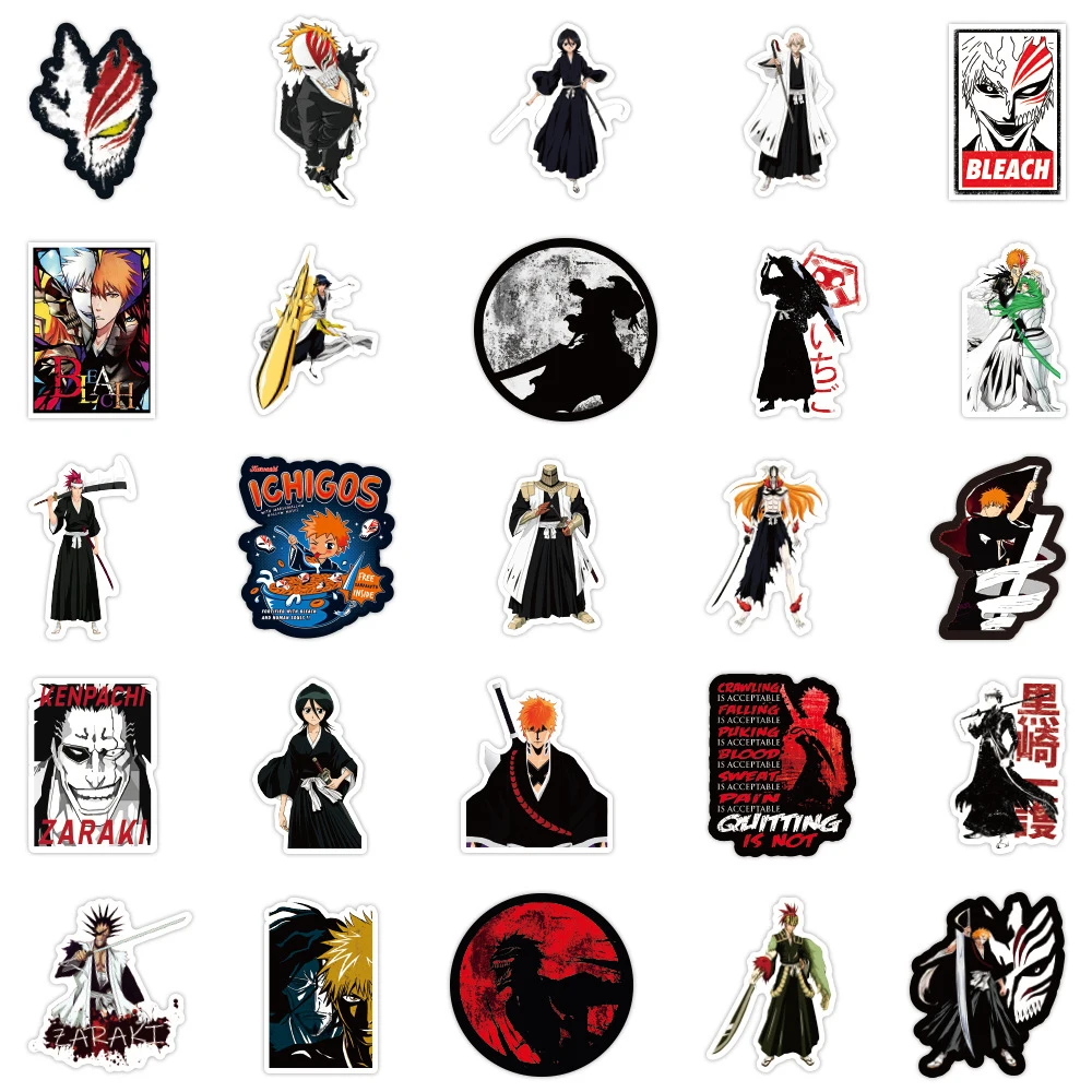 50pcs куросаки белый мультфильм - Фотография_6