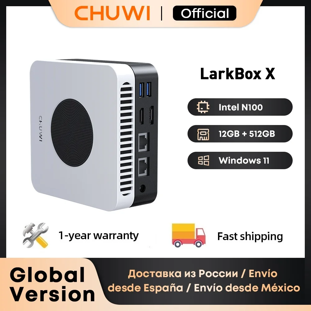 Chuwi larkbox x мини-пк intel n100