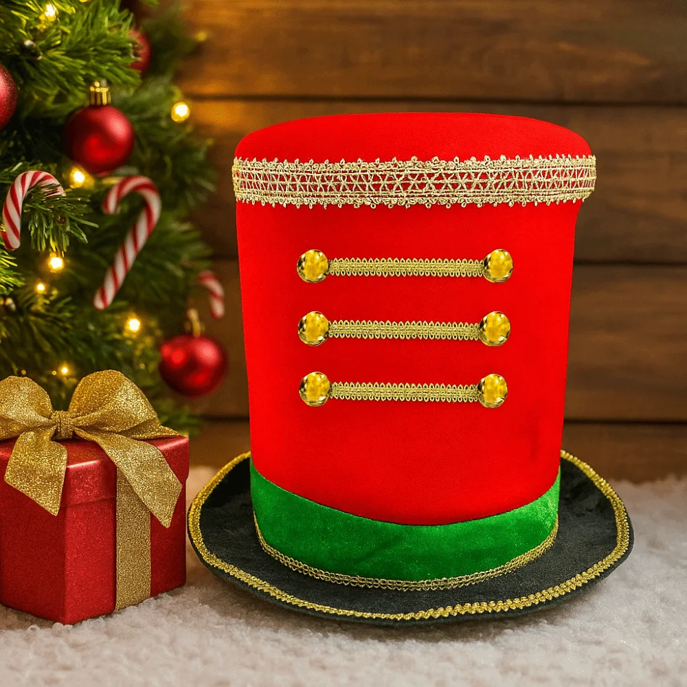 Пластиковая рождественская шляпа приветствия - Фотография_4