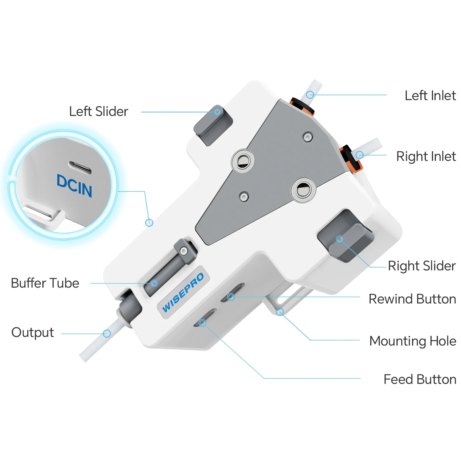 Wisepro тампон нити d'imprimante 3d для pla/abs 1 - Фотография_4