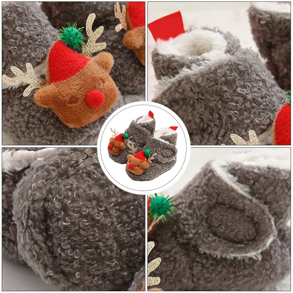 1 пара серых детских прогулочных туфель - Фотография_2