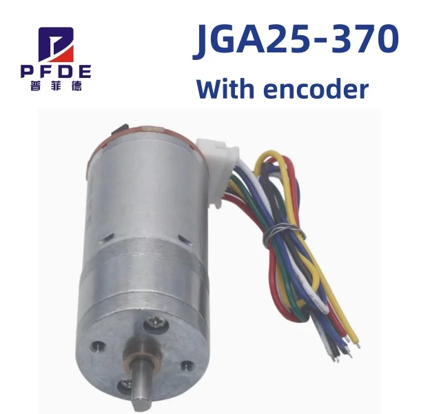 Jga25-370 двигатель для сосков постоянного тока - Фотография_4