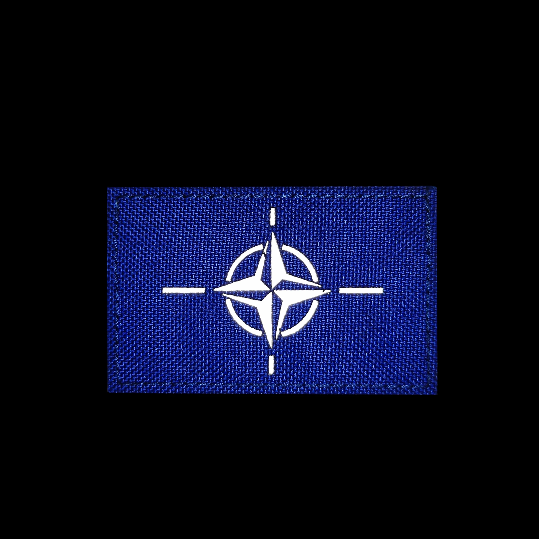 Повязка на руку с вышивкой нато и ночным отражением - Фотография_4