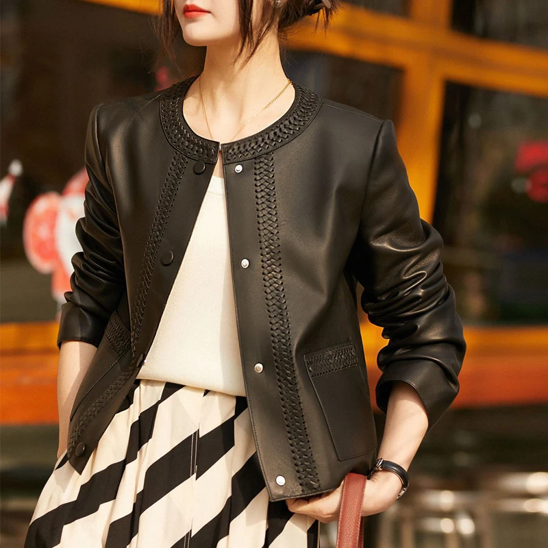 Женские куртки из 100% первого слоя овчины - Фотография_5