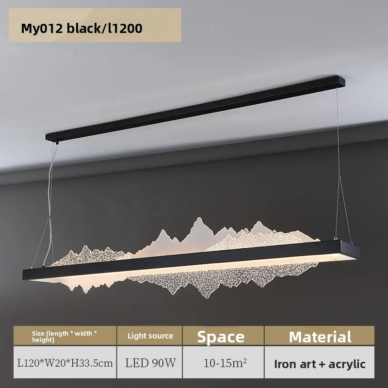 Легкая роскошная и простая барная лампа - Фотография_6