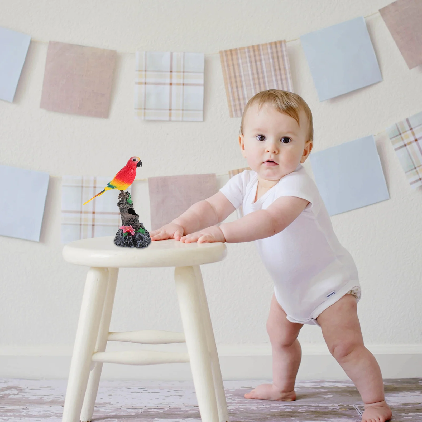 1 комплект, говорящий попугай