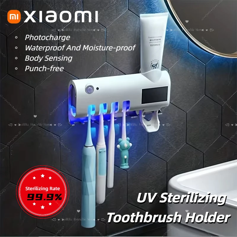 Многофункциональный держатель для зубных щеток xiaomi