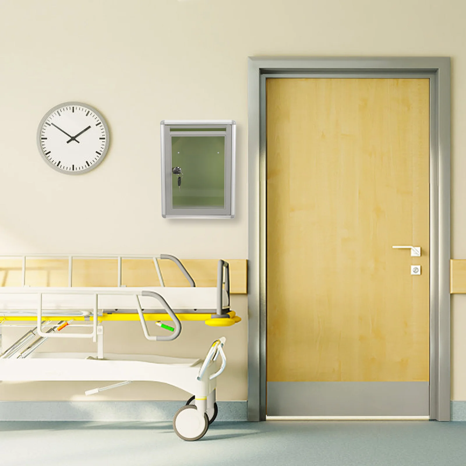 Прозрачная почтовая коробка из алюминиевого сплава - Фотография_4