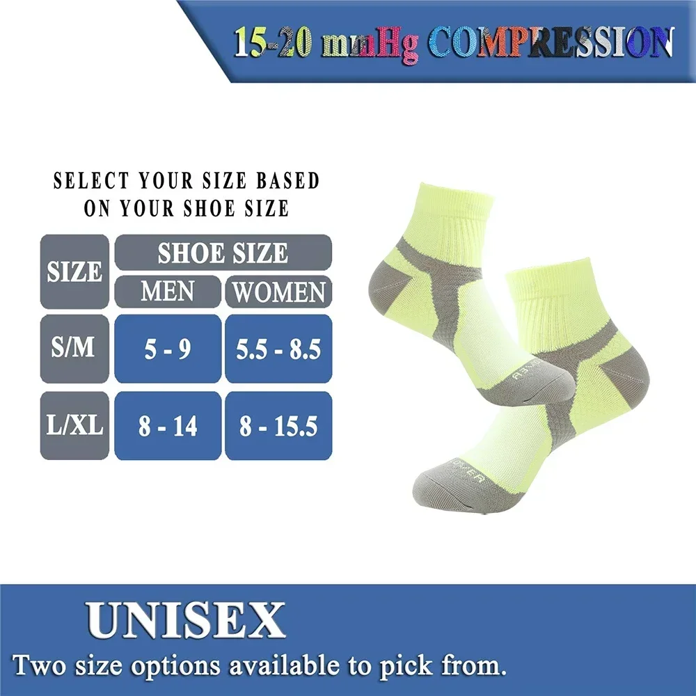 Спортивные носки до щиколотки для мужчин и женщин