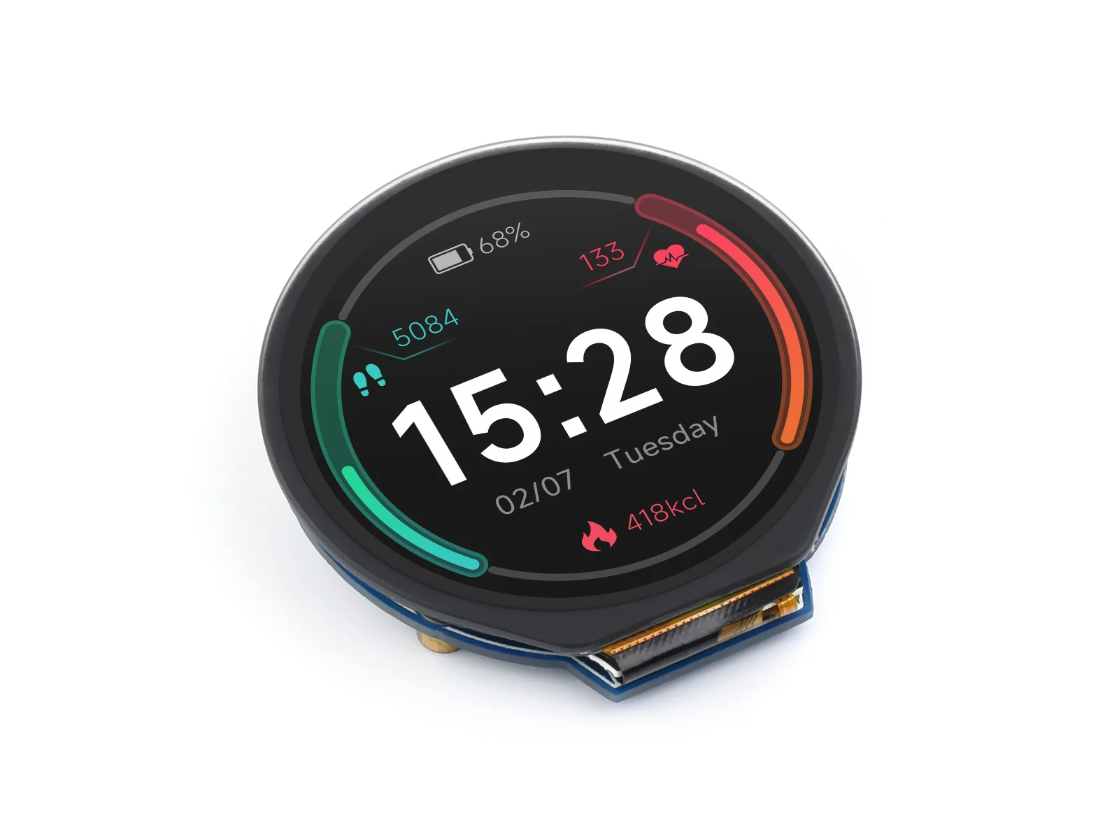 Модуль круглого жк-дисплея waveshare 1 - Фотография_5